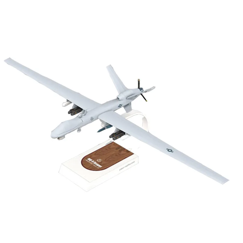 

1:32 Scale MQ-9 Reaper Reconnaissance Aircraft Drone DIY 3D Paper Card Model Building Sets Construction Toys Military Model