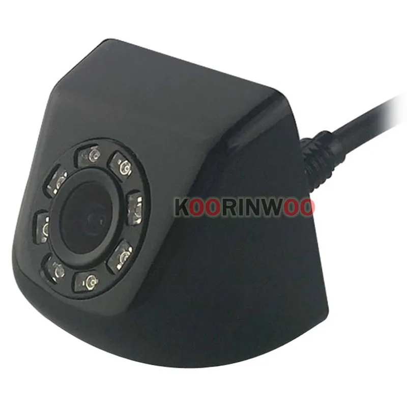 Option 1 Koorinwoo CCD HD коммутационный кабель Автомобильная камера заднего вида/фронтальная камера заднего вида камера парковочная система 8 инфракрасных огней IP68 - Название цвета: Option 1