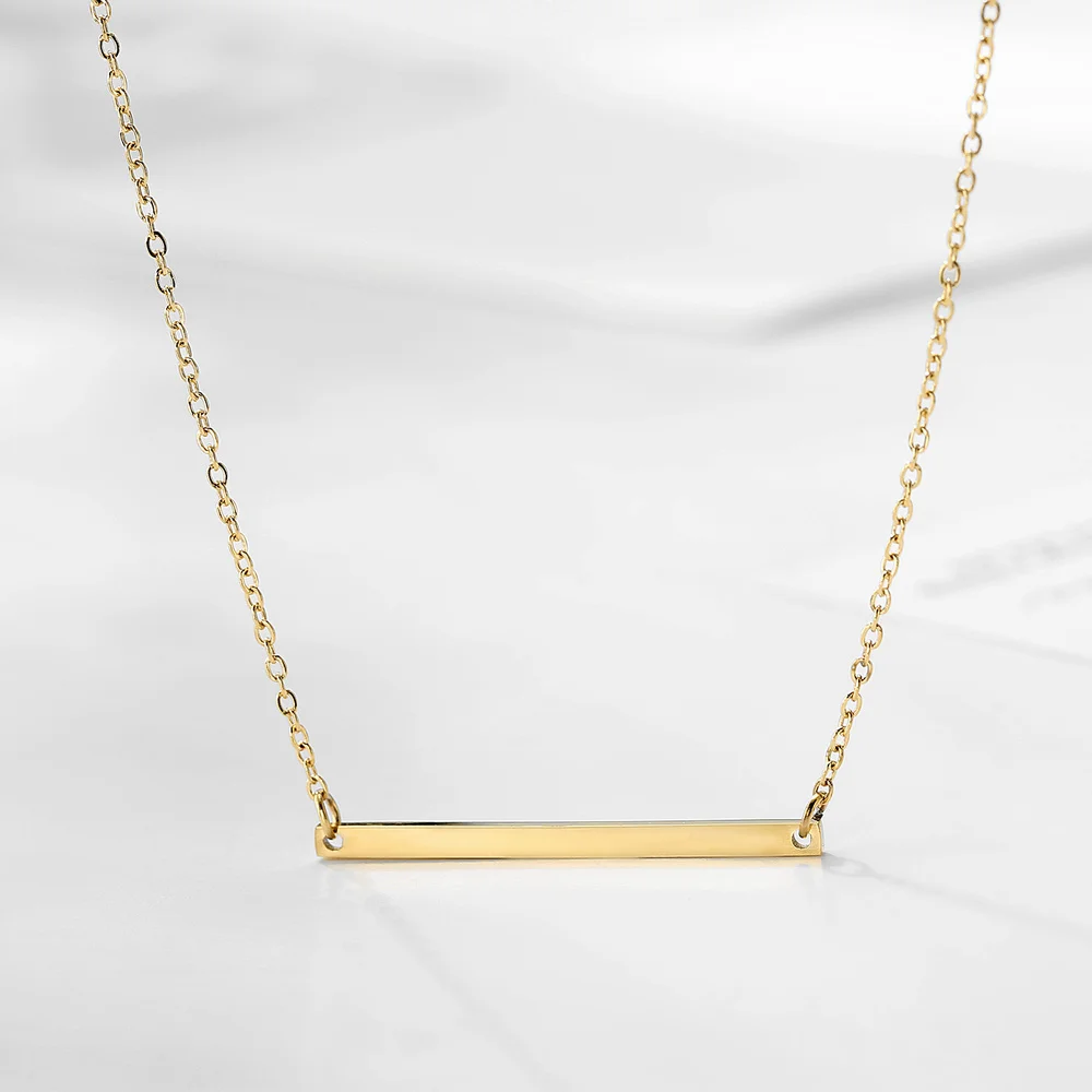 Золотое женское ожерелье из нержавеющей стали подвеска длинная цепочка колье