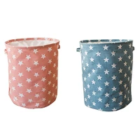 bathroom toilet dirty clothes storage basket household fabric laundry basket nordic foldable waterproof toy storage bucket