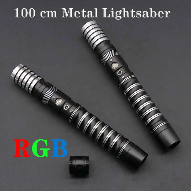 

YQ- douhuang -100cm changing 11 colors color lightsaber 12w super bright light and heavy duel sound Foc locking metal handle