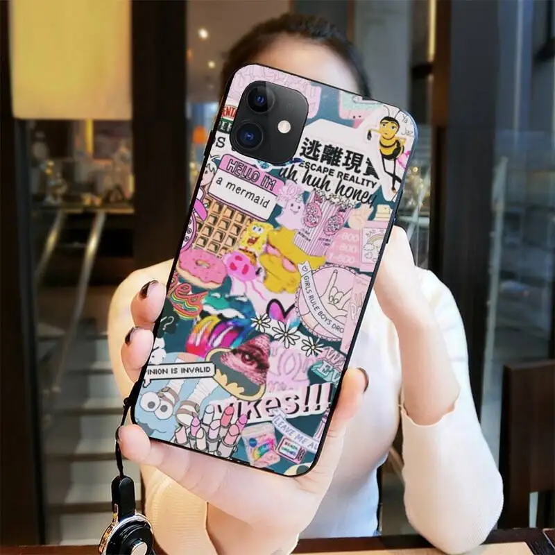 Мягкий чехол из ТПУ для iPhone 11 pro XS MAX 8 7 6 6S Plus X 5S SE 2020 XR | Мобильные телефоны и