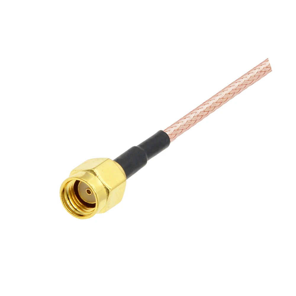 1PCS Провод RF RP-SMA Male на BNC Plug RG316 Pigtail 50 Ом продление коаксиального кабеля для системы видеонаблюдения CCTV Camera DVR Coaxial Jumper
