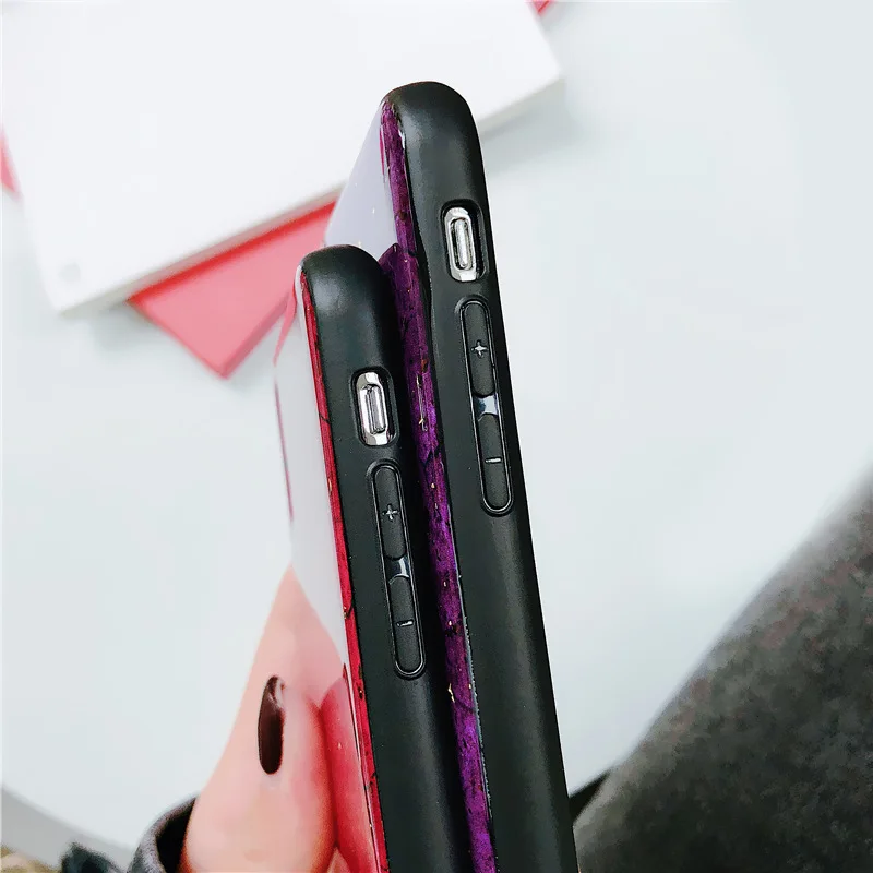 

Luxury Bling Gold Foil Marble Case For iPhone 12 11 Pro Max 12 Mini XS Max XR XS X 6 6S 7 8 Plus SE 2020 With Diamond Holder