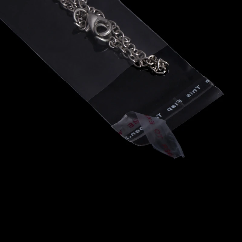 100 шт./компл. Пластиковые Упаковочные пакеты прозрачные самоклеящиеся OPP