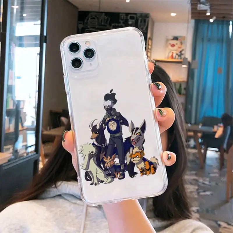 

Anruto Kakashi Phone Case Transparent soft For iphone 5 5s 5c se 6 6s 7 8 11 12 plus mini x xs xr pro max