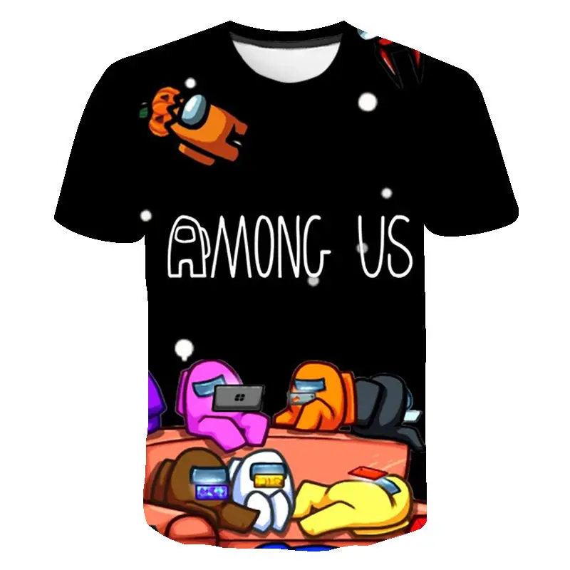 

Футболка Летняя с 3D принтом «Игра среди нас»
