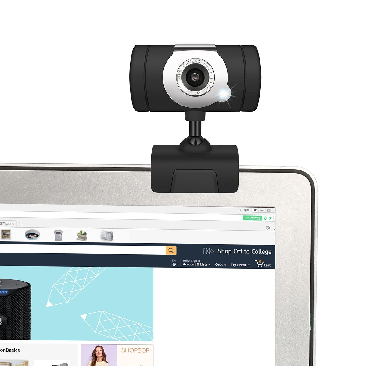 

New Web Camera with Microphone USB 12 Megapixel 480P Web Camera with Light for Computer Laptop