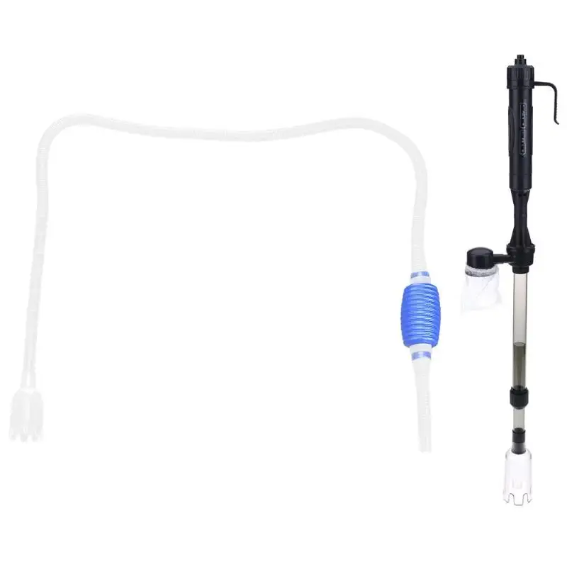 Аквариумный сифон фильтр для аквариума вакуумный очиститель гравия воды насос