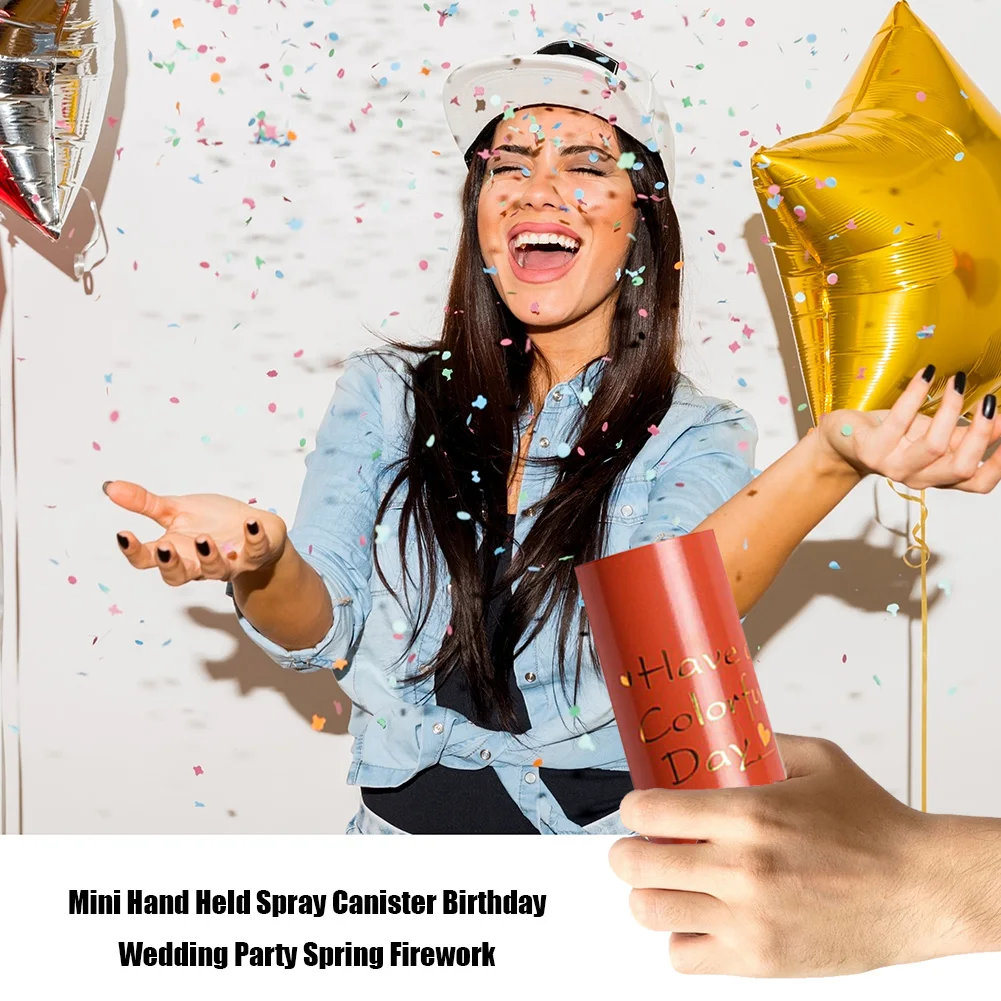 Пружинные конфетти пушки воздушные сжатые попперы свадебные детский душ