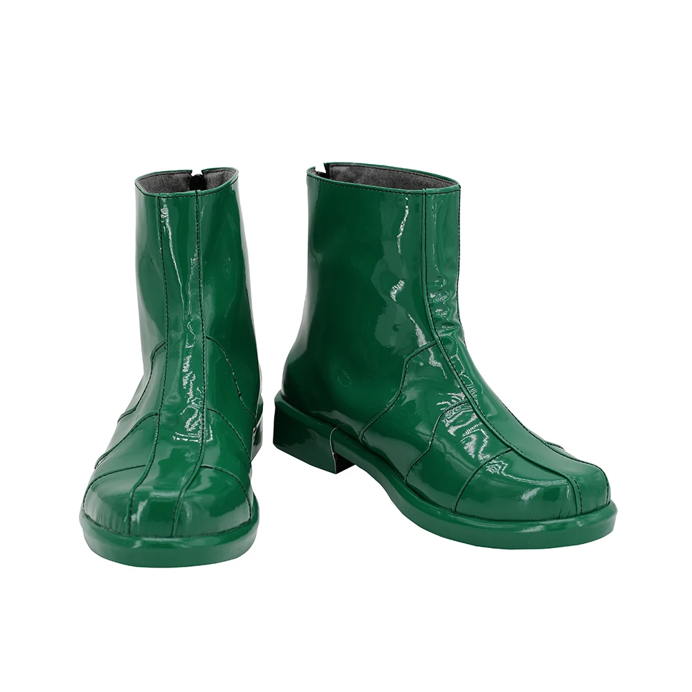 Сапоги для косплея Kamen Rider OOO зеленые ботинки унисекс изготовленные на