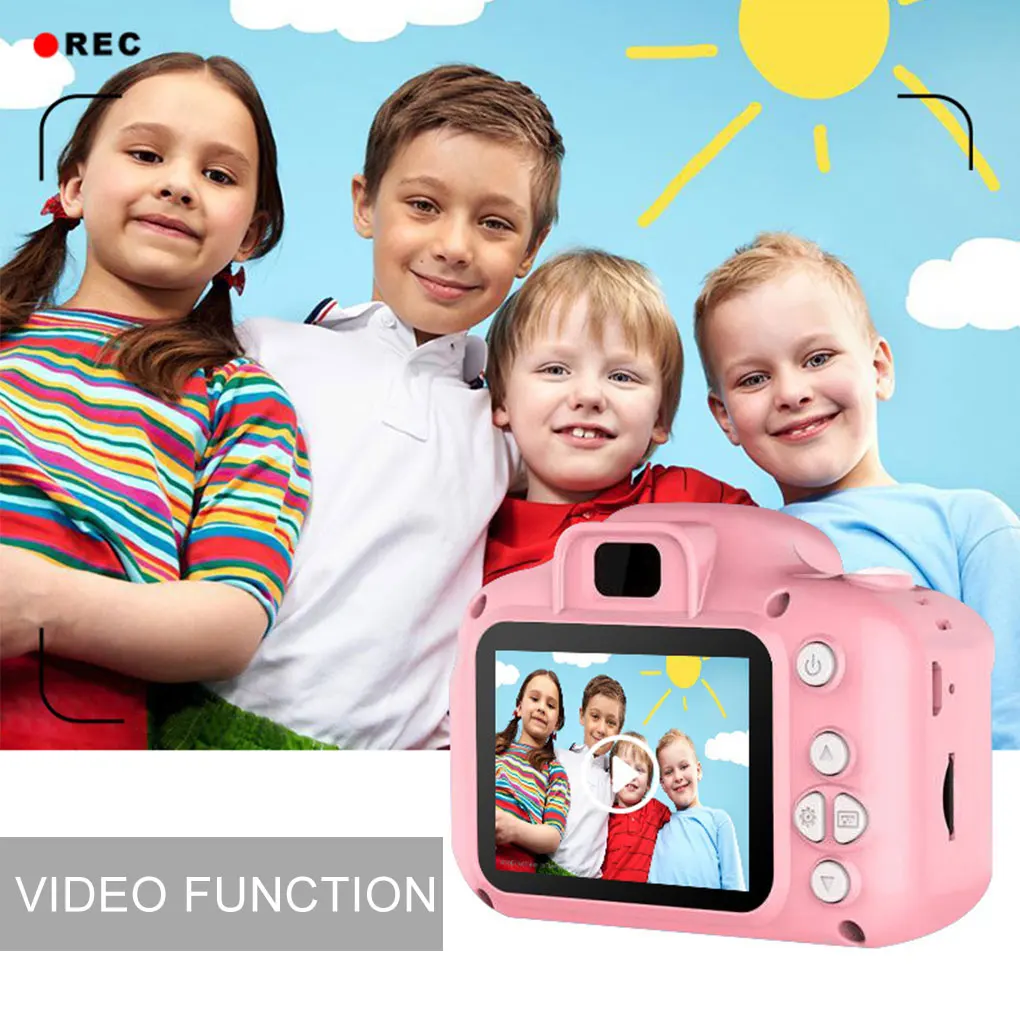 

Детская мини-камера, проекционная видеокамера для детей, детские подарки, мультяшный подарок на день рождения, цифровая камера