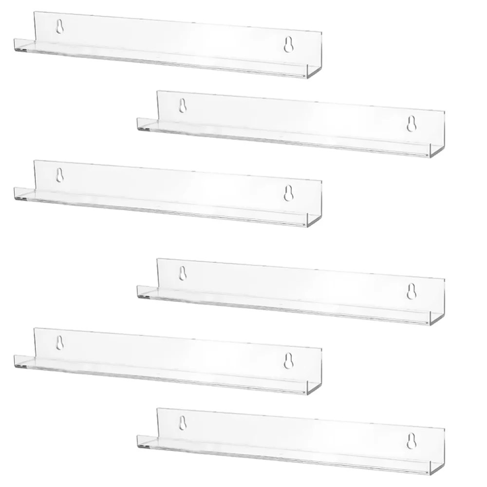 

6Pcs Nail Polish Stands Household Storage Racks Toiletries Displying Racks