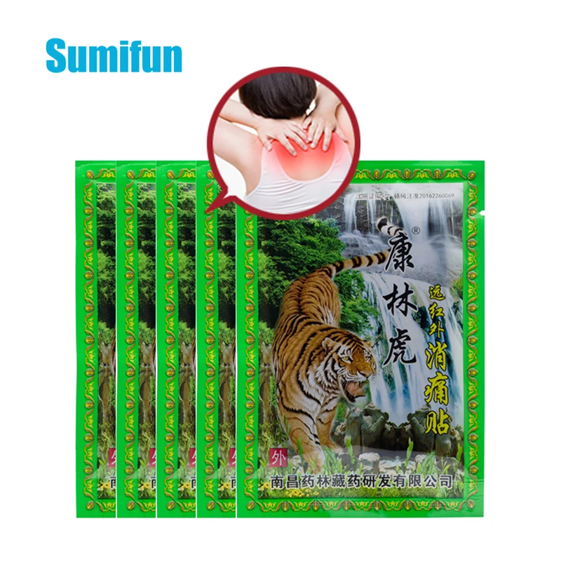 40Pcs Tiger Balm Arthritis Medical Plaster Knee Body Pain Killer Joint Relief Patch Chinese Herbal Analgesic Stickers D1752 | Красота и
