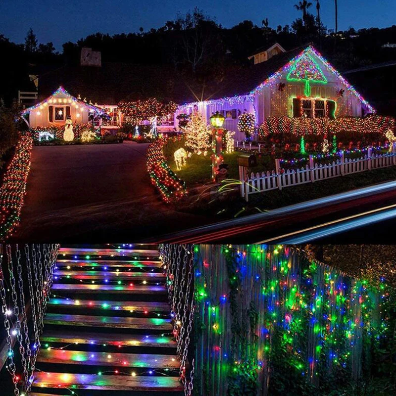 

New Type Of LED Marquee RGB Copper Wire LED String Lights 10M 20M Christmas Fairy Lights Party Christmas Decoration Lights