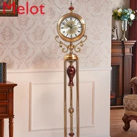 luxury the grandfather clock living room simple stereo clock home standing clock decoration large pendulum clock high quality