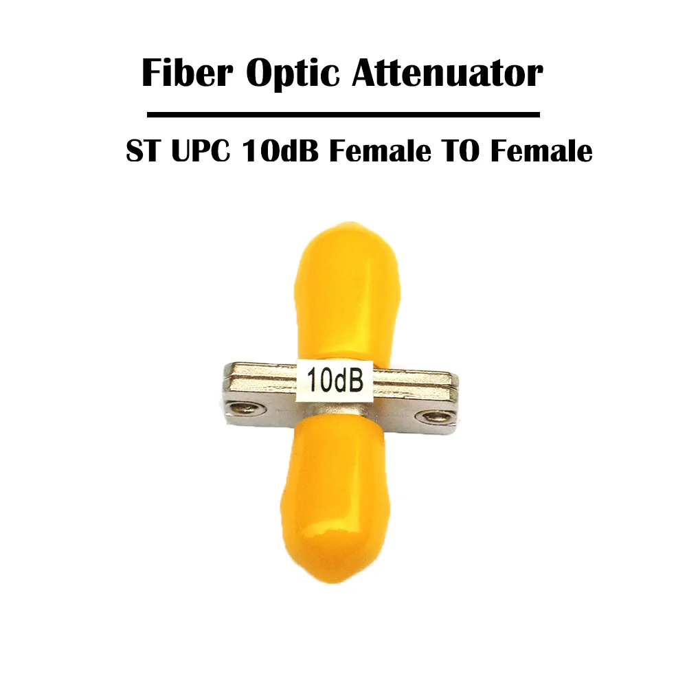 5 шт./лот ST фиксированный фланец волокно оптический аттенюатор 3dB 5dB 10dB 15dB SM