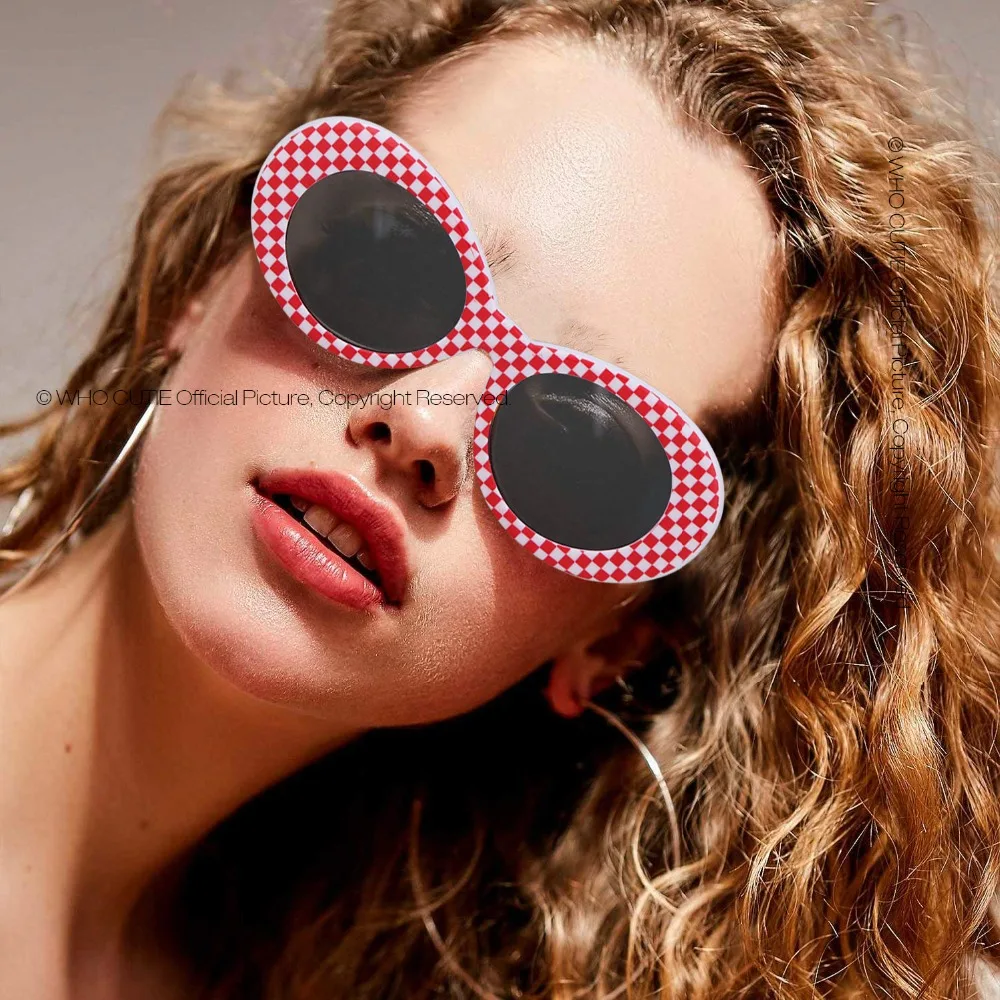 

Kurt Cobain Glasses Vintage Small Oval Sunglasses Women Retro Leopard Frame Children Purple Sun Shades gafas de sol mujer 2020