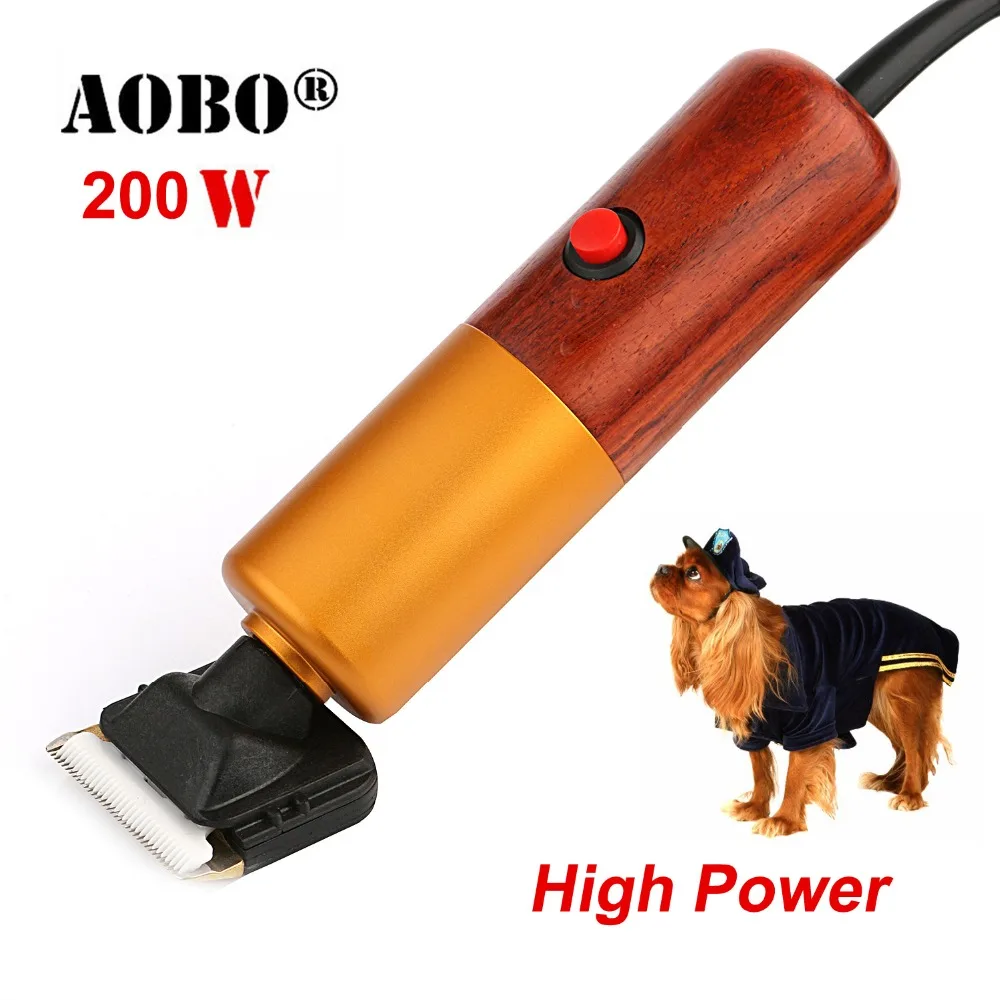 Профессиональная машинка для стрижки домашних питомцев триммер высокой