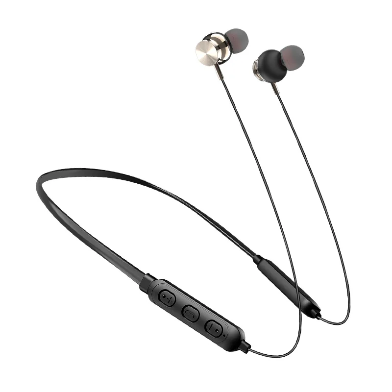 Беспроводные стереонаушники Bluetooth V5.0 спортивные наушники с шейным ремешком IPX5