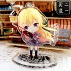 Двусторонняя акриловая подставка для ключей из аниме ваша ложь, Miyazono Kaori Arima Kousei, настольное украшение, игрушка для косплея