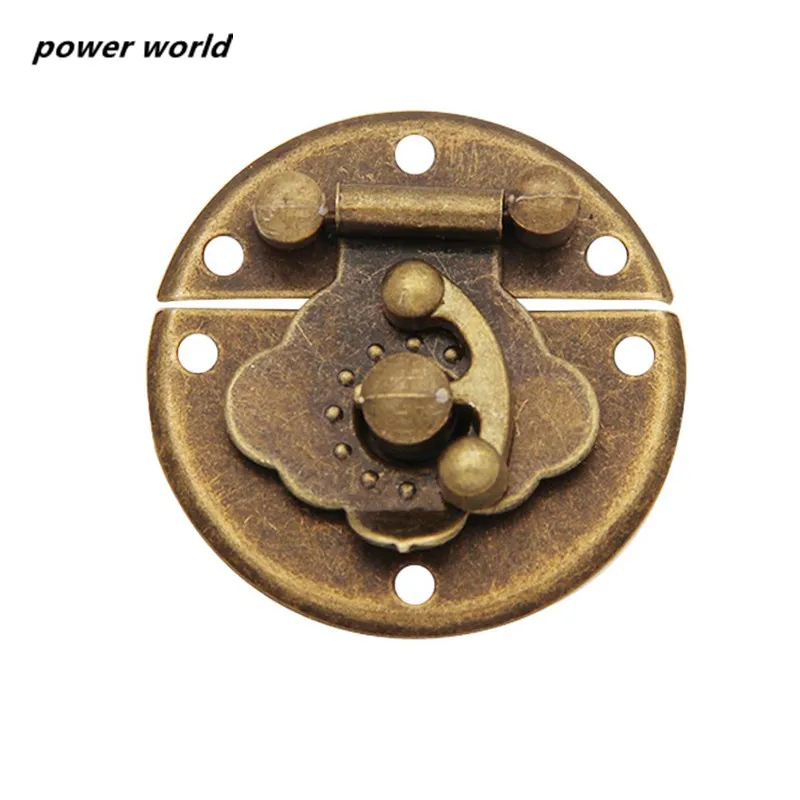 Высококачественное маленькое круглое тянущееся кольцо для чая Ретро замок Tung