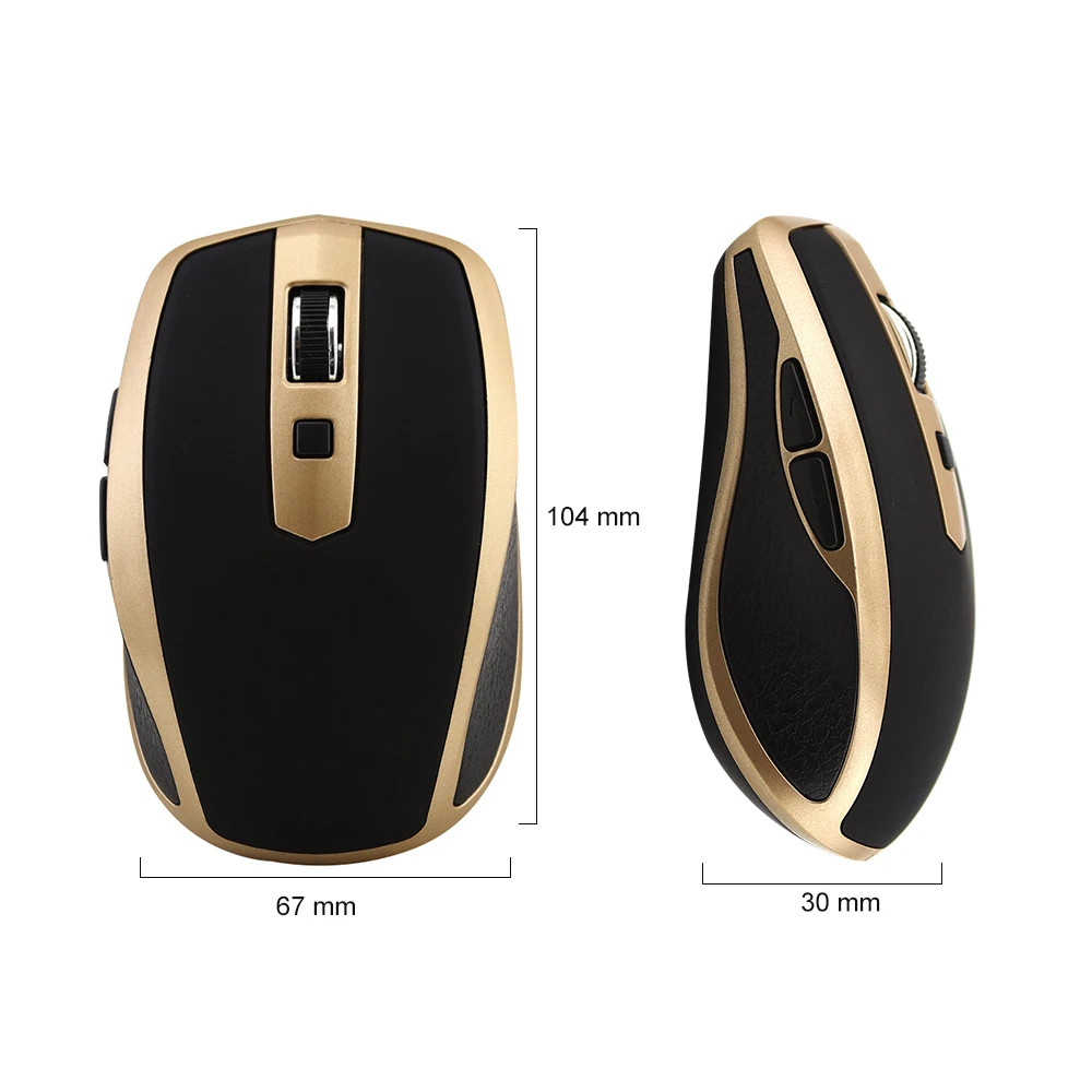 Беспроводная оптическая игровая Bluetooth мышь 1600 DPI|Мыши| |