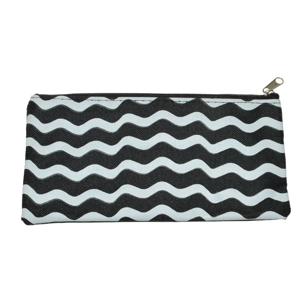 1 шт. в полоску Карандаш Чехол набор кисточек для макияжа монета сумка Органайзер