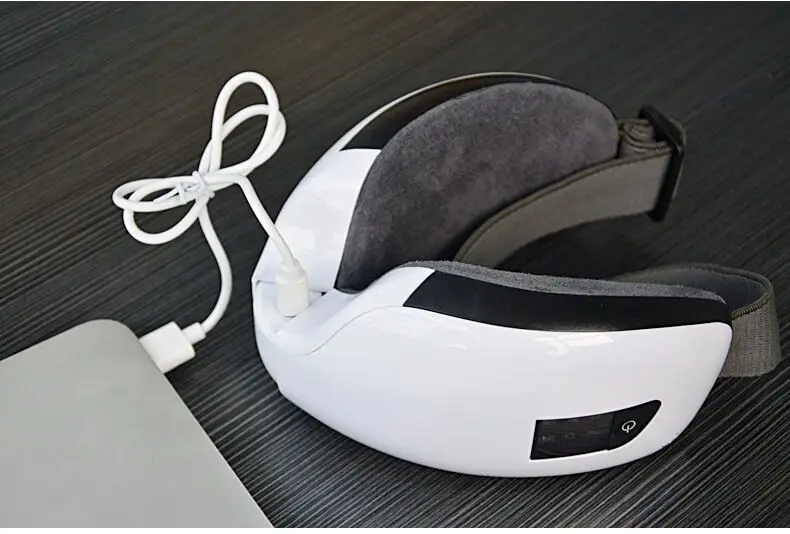 買取 1 ピース Bluetooth 音楽アイマッサージャー圧縮加熱折り畳ま & 2 モードドライアイリラックスビジョンケア眼精疲労ストレスリリーフ