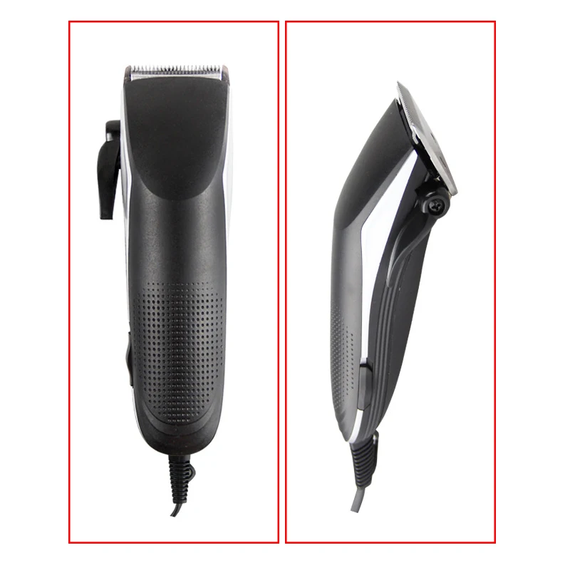 

EU Plug Men's Hair Clipper Beard Trimmer Barber Kit Professional Multi-Function Barber Scissors Automatic Razor Blade Oil Head