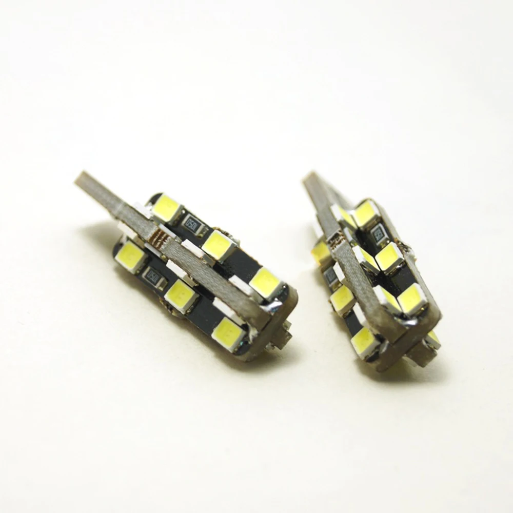 

T10 2835 24LED автомобильные лампы 24 SMD 194 168 Клин лампа для чтения супер яркий Автомобильный номерной знак лампы с can-bus (посылка из 2 штук)