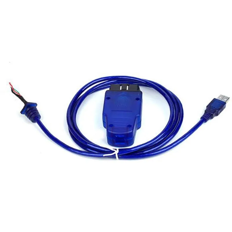 Синий кабель удлинитель OBD II OBD2 USB 16PIN штекер автомобильный диагностический
