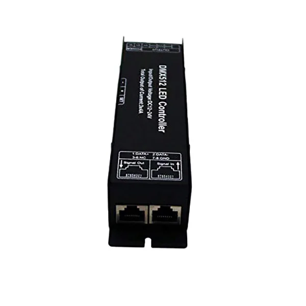 AM05-Dmx светодиодный контроллер с дисплеем цифровая трубка Dmx512 декодер драйвер
