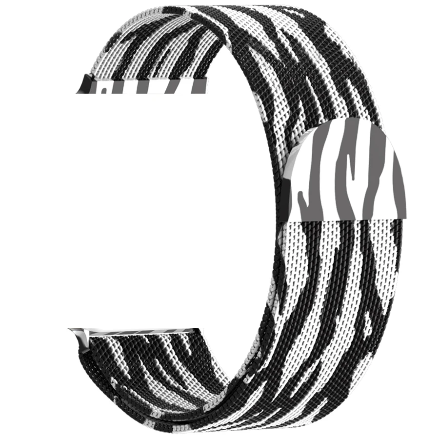 Миланская петля для apple watch band apple watch 5 4 3 44 мм 40 мм correa 42 мм 38 мм iwatch band 40 мм ремешок из нержавеющей стали