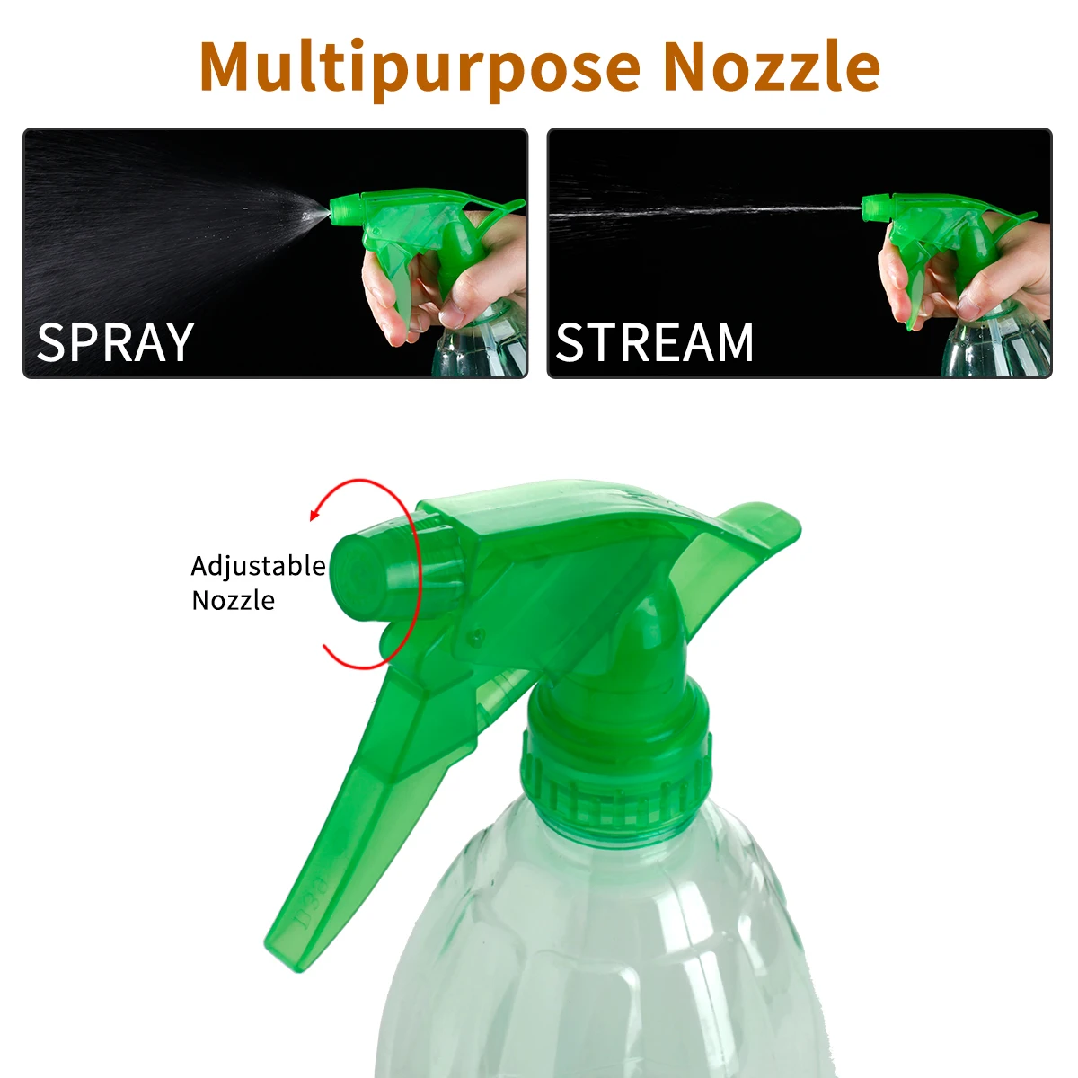 2 шт. автомобиль не вредит мытье рук Давление спрей бутылка Портативный