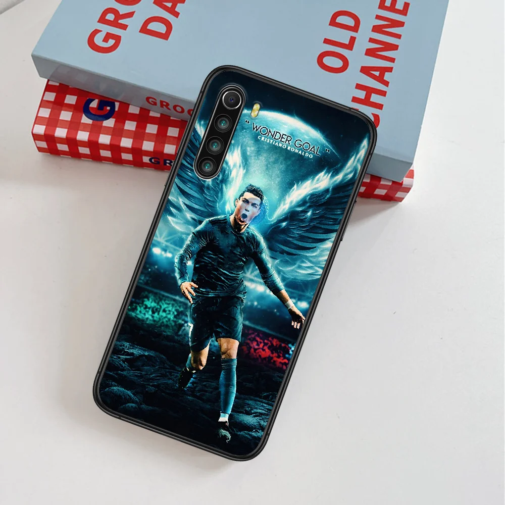 

Cristiano Ronaldo Soccer Football 7 Phone Case For Xiaomi Redmi Note 7 8 8T 9 9S 4X 7 7A 9A K30 Pro Ultra black Waterproof