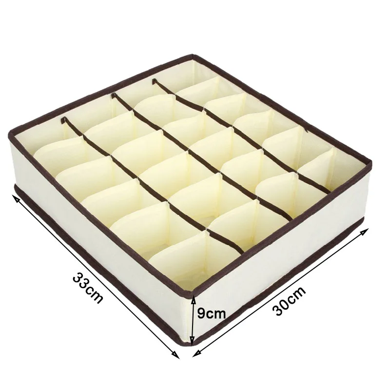 Складные органайзеры для нижнего белья разделители шкаф органайзер хранения