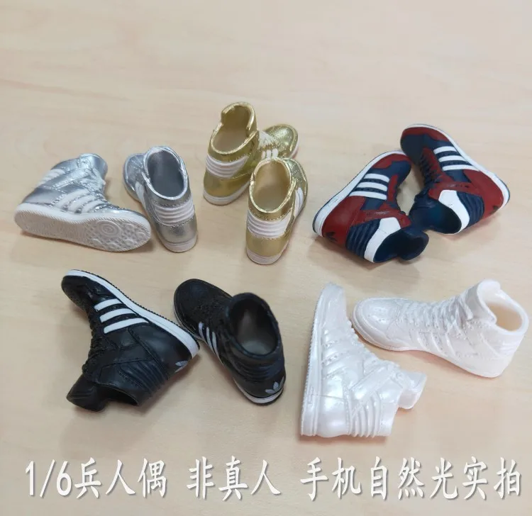 

1/6 Soldier's spare parts Ladies casual shoes sneakers sneakers CF-005 shoes for detachable foot bosy figure