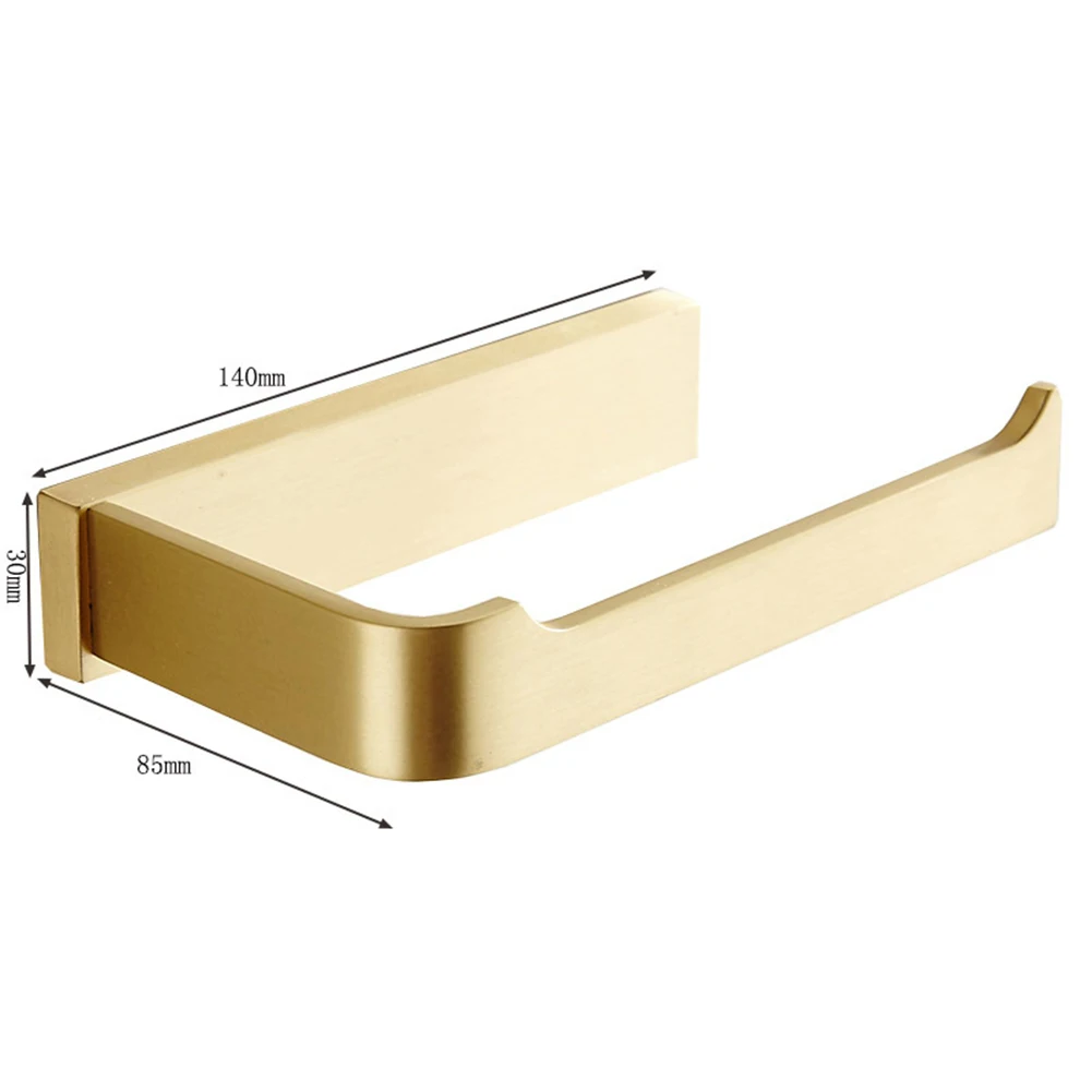 

Home Bathroom Wall Mounted Toilet Paper Holder Hanging Bar Rack Hardware Supply Toilet Paper Holder Hanging Bar Rack Hardware Su