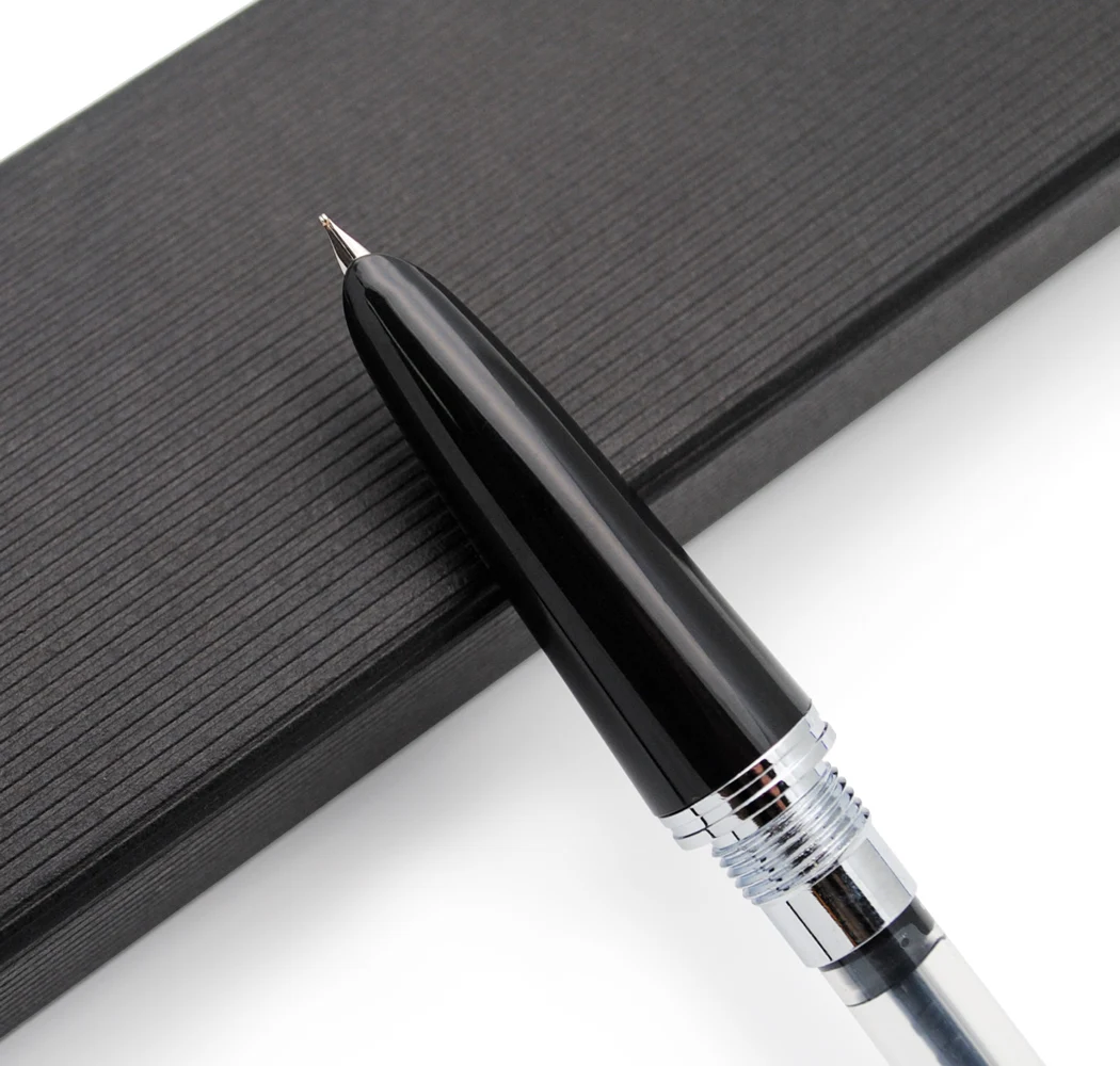 JINHAO 51A акриловая перьевая ручка с целлюлоидным покрытием стальная крышка