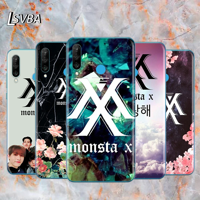 

Monsta X Boy Group Soft TPU Silicone Cover For Huawei P40 P30 P20 Pro P10 P9 P8 Lite E Plus 2019 2017 Phone Case