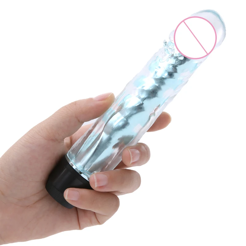 Мультискоростной вибратор точки G Желейный фаллоимитатор для пениса стимулятор