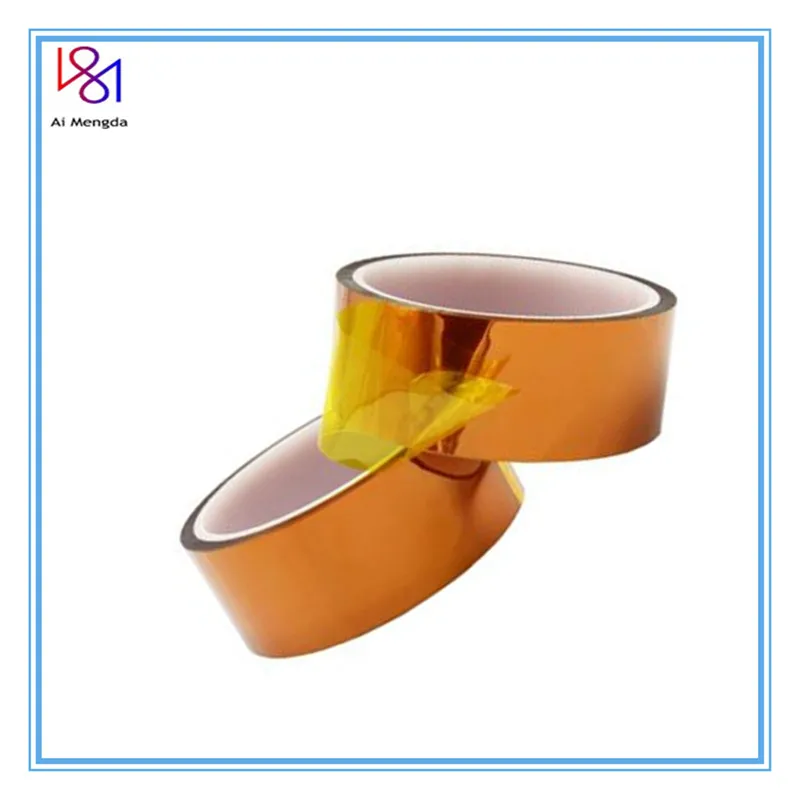 Запчасти для 3D принтера термостойкая лента специальная из полиимида клейкая