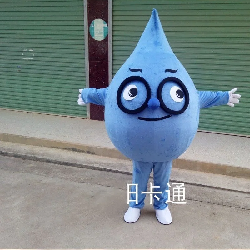 

Water Drop Mascot Costume Cosplay Furry Suits Party Game Fursuit Cartoon Dress Outfits Carnival Halloween Xmas Easter Ad Apparel