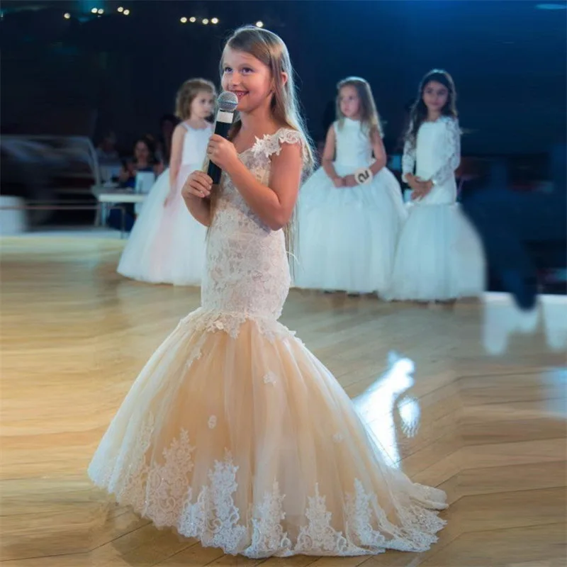 Женское платье с юбкой годе длинным рукавом и коротким | Свадьбы торжества