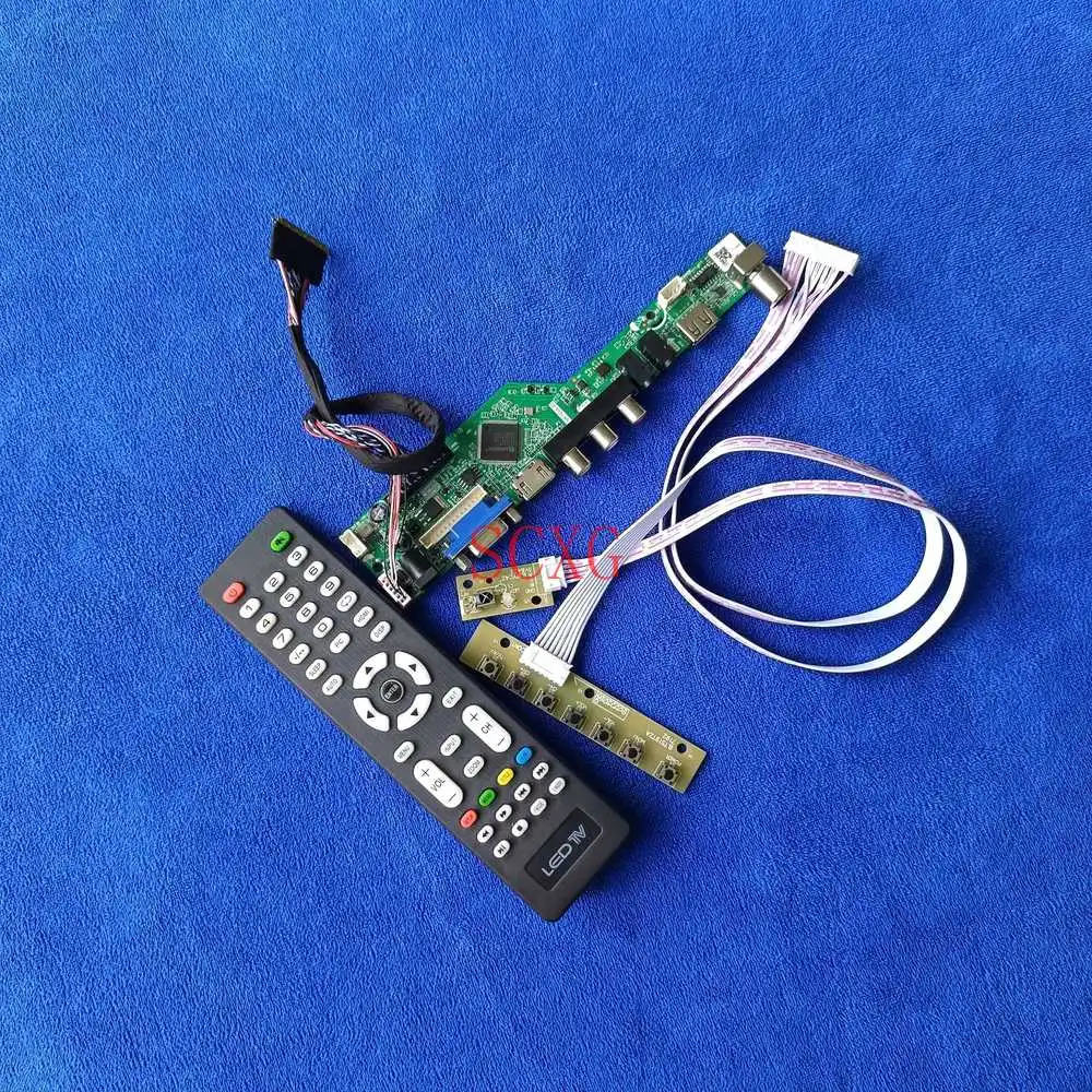 

Аналоговый Экран управляющая плата подходит CLAA116WA01/CLAA116WA01A/CLAA116WA03A 40 контактный LVDS, совместимому с HDMI USB AV VGA 1366*768 комплект ЖК-дисплей/светодио...