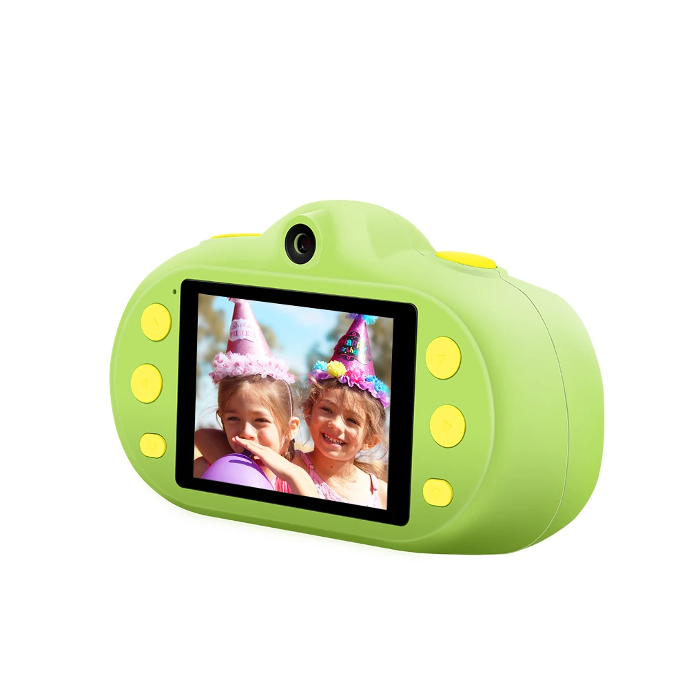 12MP 1080P HD детская камера, мини цифровая камера, 2,4 дюймов ЖК-экран, двойные линзы с фото-видео, MP3 режимы игры, детские игрушки