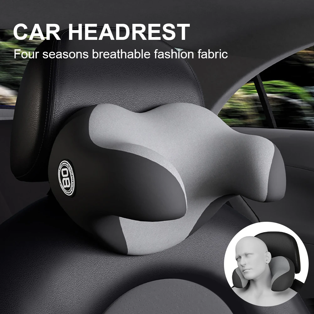 

U-Shaped Car Headrest Pillow Memory Foam Neck Support Pillows Head Neck Protector Ergonomic Pillow for Travel Rest Accessories