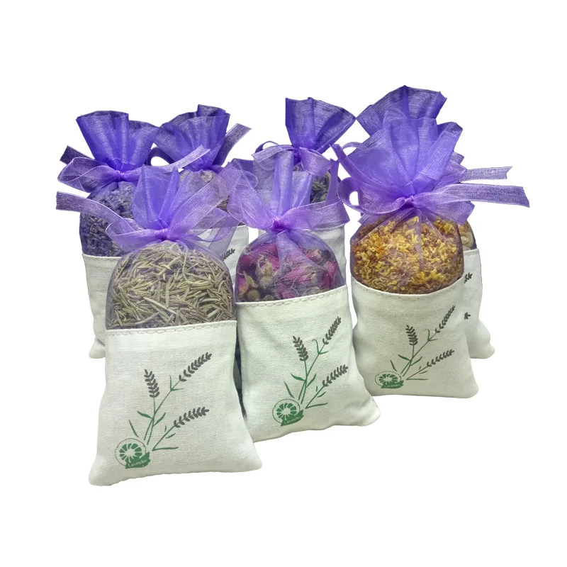 Natural Lavender Bud Dry Flower Sachet Bag Car Room Aromatic Air Refresh Desiccant Home Fragrance Sachets Moth &ampMildew | Дом и сад