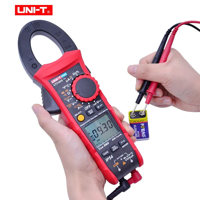 UT219DS промышленные клещи цифровой мультиметр переменного тока постоянного Вольт